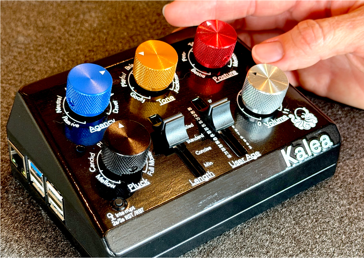 A glimpse of the Kalea hardware